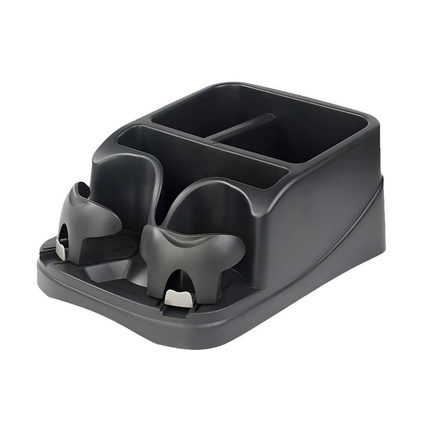 Universal Truck Console Car Cup Holder Floor Drink Storage Organizer Tray for Trucks, Cars, Suvs, Vans, Road Trips
