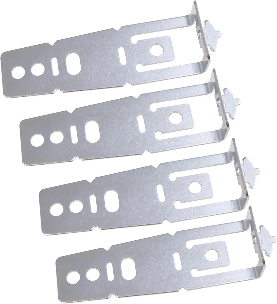 Dishwasher Mounting Bracket 4 Pack WD01X27759 Replacement Parts for GE Hotpoint Dishwashers Silver, Replacement Use