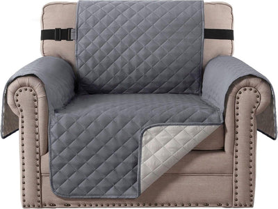 Sofa Cover, Sofa Furniture Cover, Chair Cover, Sofa Protector, Single Sofa Cover, for Home, Travel and Daily Use, 165 x 190 cm, Grey