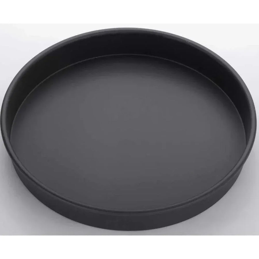 9 Inch Straight Sided Pizza Pan, 2 Inch Deep Hardcoat Aluminum Baking Pan for Pizza, Pie and Oven Use, 14 Gauge