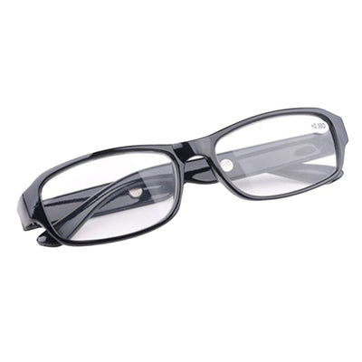 Reading Glasses with Optical Lenses for Close Reading, Computer Work and Everyday Vision Support at Home and Office, Black, 600 Degree