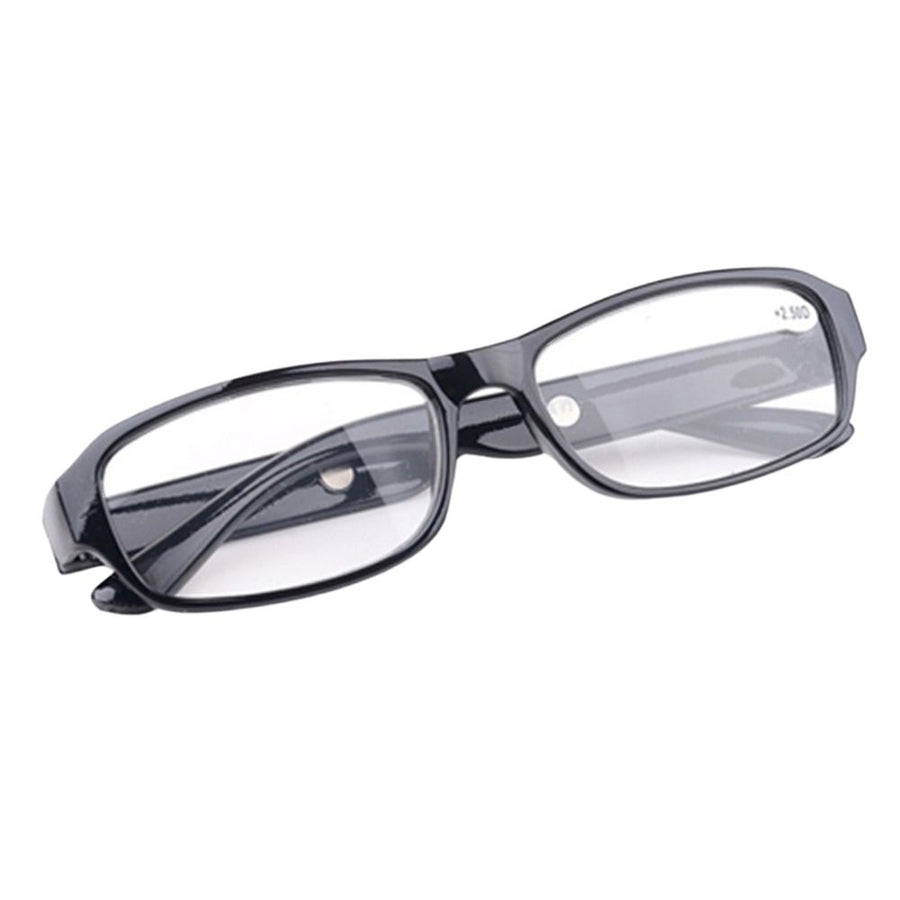 Reading Glasses with Optical Lenses for Close Reading, Computer Work and Everyday Vision Support at Home and Office, Black, 450 Degree