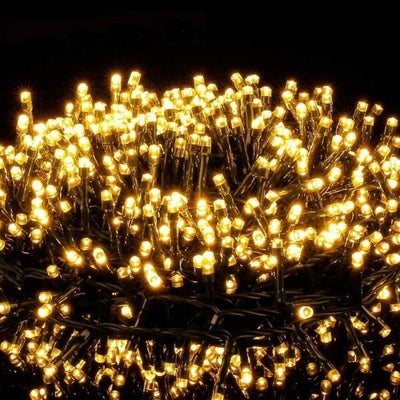 10 m 100 LED Christmas String Lights, 8 Modes, IP44 Waterproof Indoor Outdoor Lights for Tree, Garden, Party and Wedding Decor