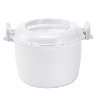 Microwave Rice Cooker - Non-Stick Microwave Steamer, 1.8L Container Perfect for Small Kitchens, Dorms, Singles & Quick Meals (1.8L)
