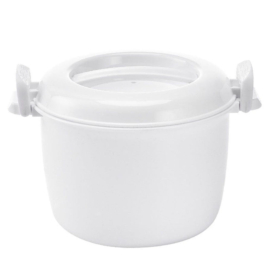 Microwave Rice Cooker - Non-Stick Microwave Steamer, 1.8L Container Perfect for Small Kitchens, Dorms, Singles & Quick Meals (1.8L)