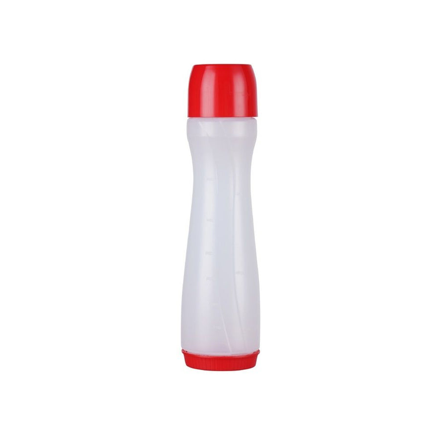 2 pack Premium Pancake Pen - Batter Squeeze Bottle for Perfect Pancake Designs | Easy-to-Clean Pancake Batter Dispenser with Drip-Free Valve | Ideal for Pancakes, Waffles, and Baking Needs（red）