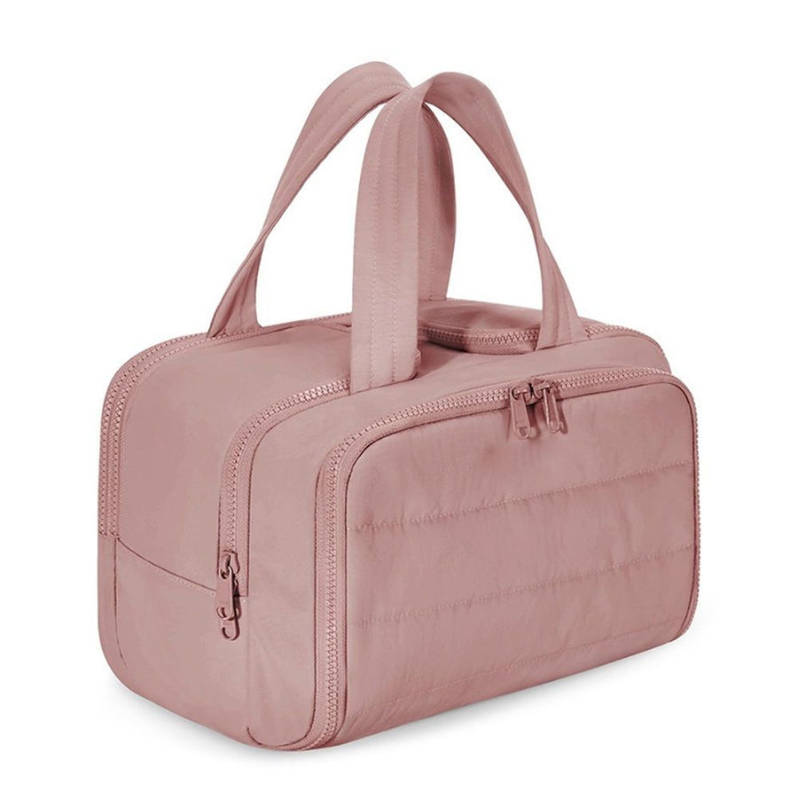 Travel Toiletry Bag – Large Capacity Makeup Organizer, Wet/Dry Separation – Ideal for Business Trips, Gym, Family Vacation, Camping