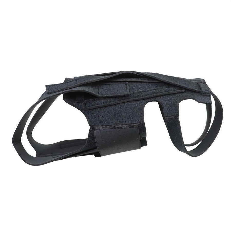 Dog Back Brace for Small Dogs - Adjustable Spinal Stability Brace, Comfortable for Senior or Less Mobile Small Dogs, Black M
