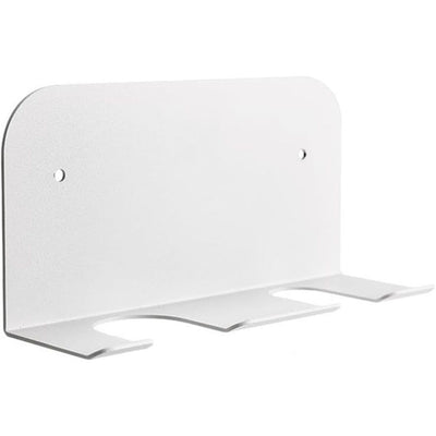 Holder Wall Mount Coffee Portafilter Hanger Self Portafilter Rack for 51mm 53mm 58mm Portafilter (white 2 Slots)