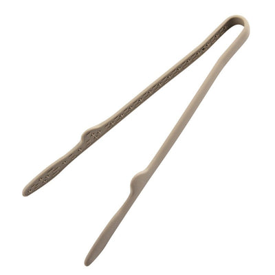 2 Pack Mini Silicone Toaster Tongs, Anti-Slip,Non-Scratch mini tongs 11 inch silicone tongs - Modern khaki