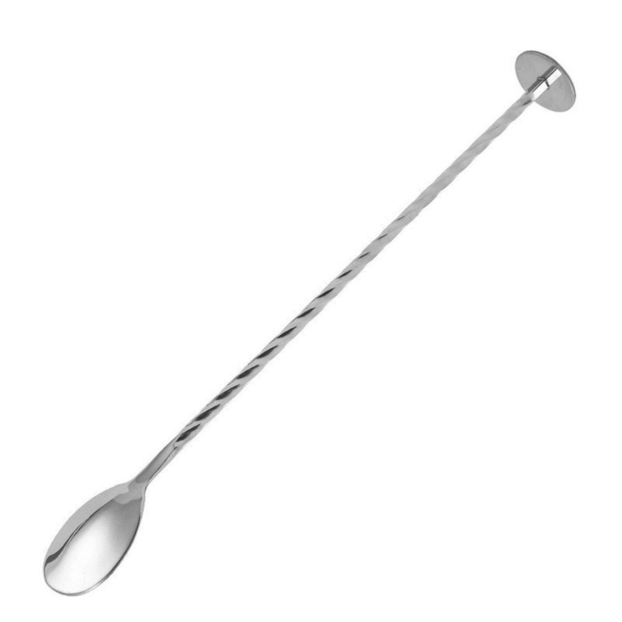 4 pack  Bar Spoon, 10" (25.5 cm), Stainless Steel,Professional Spiral Stir Spoon for Bartenders, Home Bar Mixing Cocktail Making