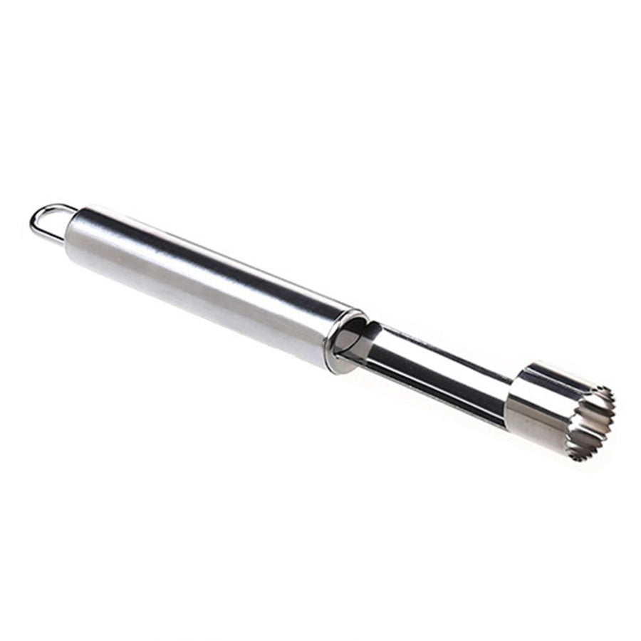 2 cm diameter stainless steel fruit corer tool, hawthorn date cherry apple multi-purpose corer, seed corer corer for home kitchen