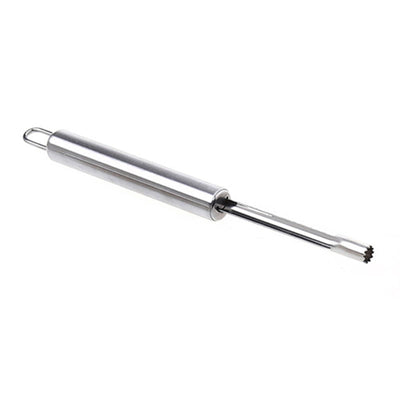 0.8 cm diameter stainless steel fruit corer tool, hawthorn date cherry apple multi-purpose corer, seed corer corer for home kitchen