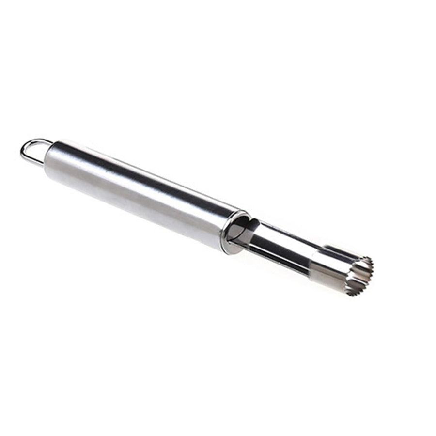 1.4 cm diameter stainless steel fruit corer tool, hawthorn date cherry apple multi-purpose corer, seed corer corer for home kitchen