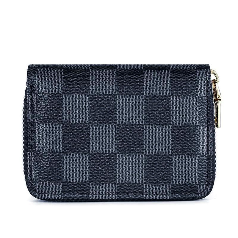Blue Anti-Magnetic Card Wallet, Creative Multi-Slot Large Capacity Card Holder for Bank Cards, ID, Driver Licence & Business Cards
