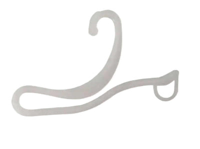 5 sets of white socks with plastic large hooks, female socks with dragon hooks, male socks with large hooks, geometric irregular hooks, sock hooks