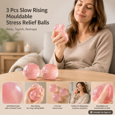 Baby Pink Gentle Squishy 6cm 3 Pack