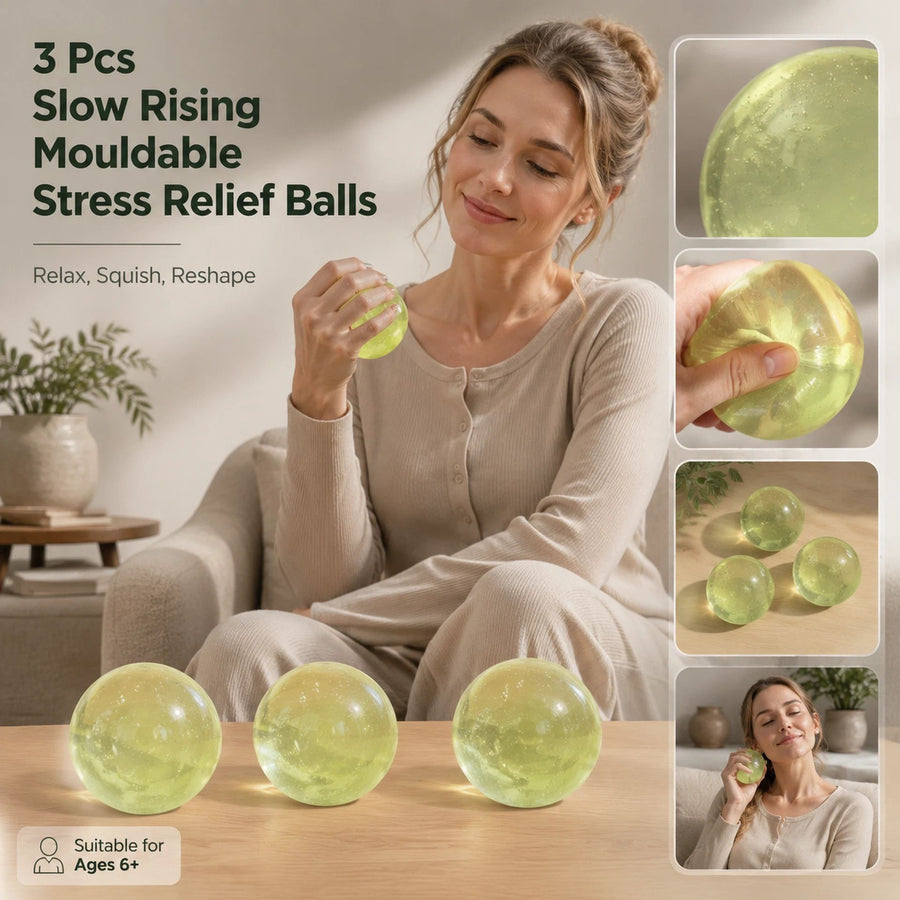Grape Green Patio Squishy 6cm 3 Pack