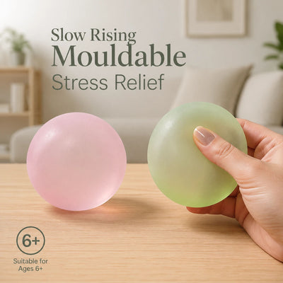 Mixed Matte Dreamy Pink & Green Squishy 6cm 2 Pack