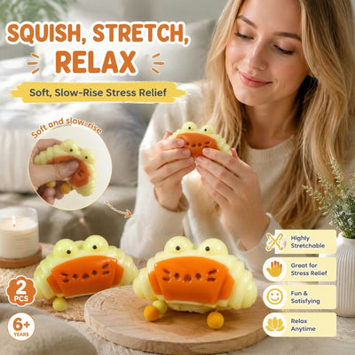 Caramel Croissant Realistic Squishy Twin Pack, Relaxation Toy Pair