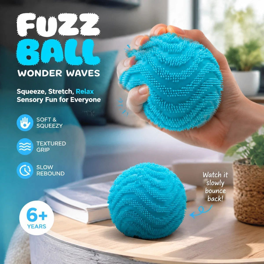Calming Spiky Ball Squishy, Blue