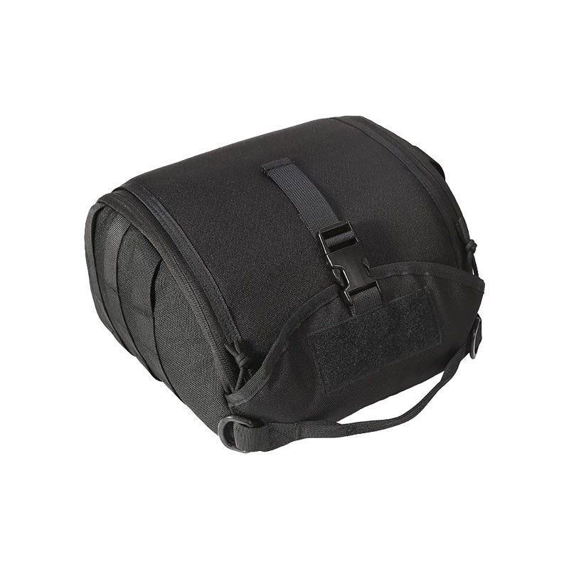 Portable Outdoor Adventure Storage Pouch Black, Compact Carry For Short Outdoor Trips