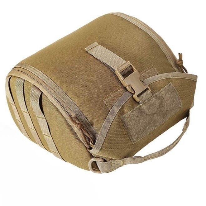 Portable Outdoor Adventure Storage Pouch Mud Brown, Low-Key Tone For Casual Camping