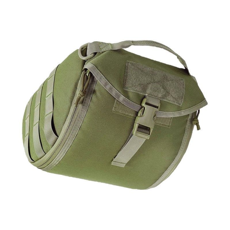 Portable Outdoor Adventure Storage Pouch Army Green, Large Capacity For Multi-Piece Kits