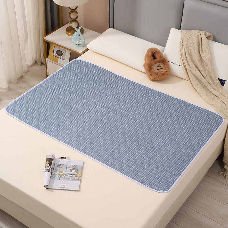 Luxury Washable Underpad 100x150cm, Thick Absorbent Core, Anti-Slip, Sofina Floral Print, High-End Bedroom Decor