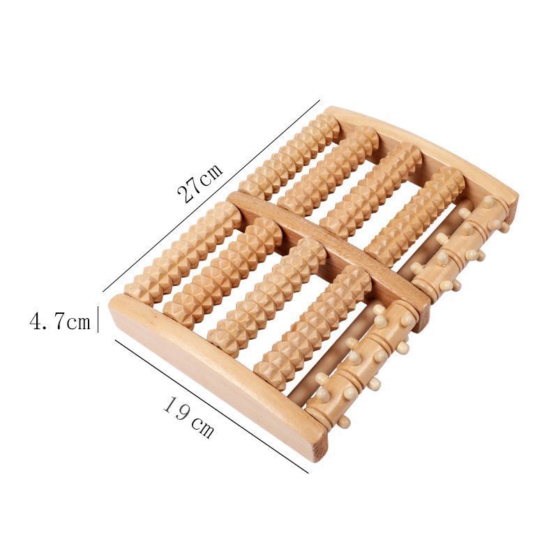Five-Row Gear Foot Acupoint Massage Roller, Deep Tissue Foot Relief, Perfect Rest Gift After Long Walking