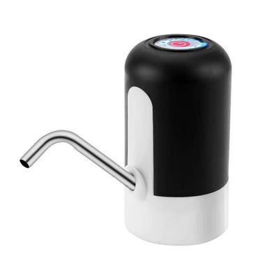 Electric Water Bottle Pump Dispenser For Water Jugs, Rechargeable Automatic Water Extraction Machine, Smart Household Water Suction Device For Purified Water Barrels, Black, Sturdy Home Drinking Equipment