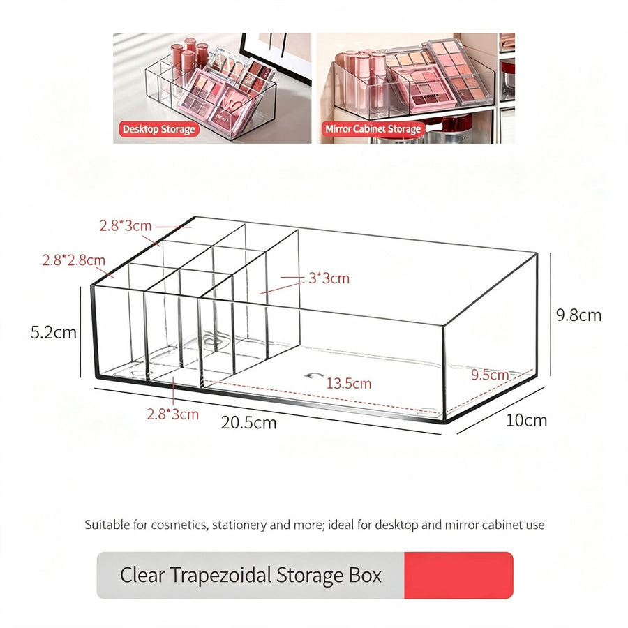 Clear Acrylic Lipstick Storage Box, Dedicated Holder For Lipstick Collection