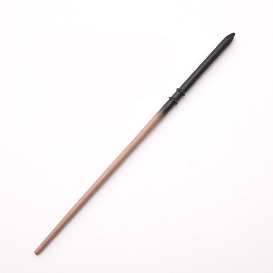Traditional Cosplay Wand, Stable Resin Metal Core Structure, Festival Ornament, Style 10, Blue Gold Stamping Ribbon Gift Box