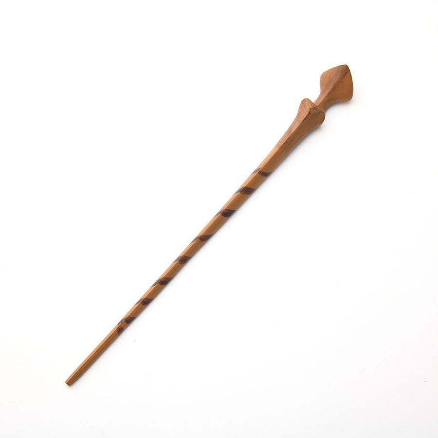 Slender Dynamic Resin Wizard Wand With Metal Core, Bold Character Cosplay Accessory, Style 24