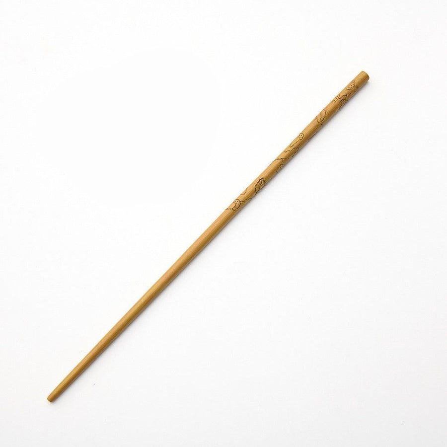 Understated Character Cosplay Wand, High Toughness Resin, Halloween Scene Ornament, Style 33, Blue Gold Stamping Ribbon Gift Box