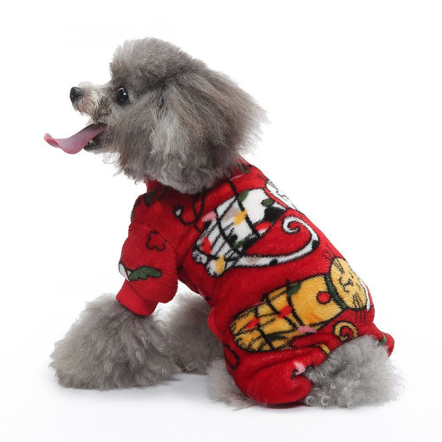 XL Size Garnet Glow Pet Costume, Fancy Dress for Halloween & Christmas, Lightweight for 7-10 kg Dogs and Cats