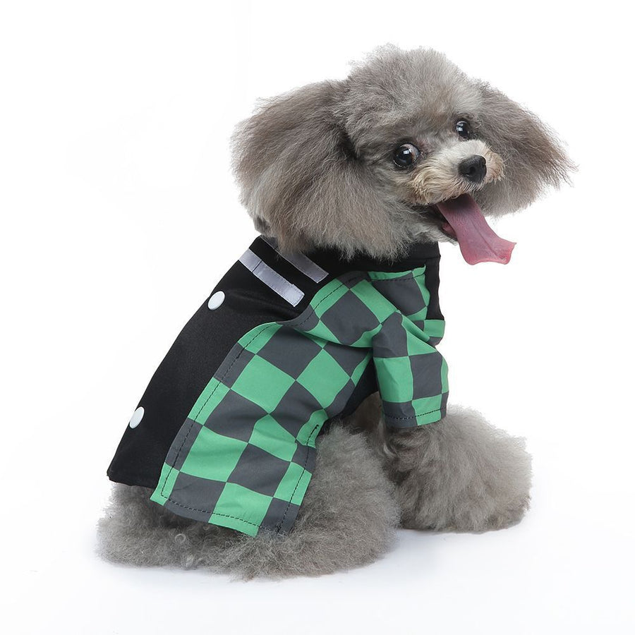 L Size Meadow Sprout Pet Costume, Fancy Dress for Halloween & Christmas, Lightweight for 5-6.5 kg Dogs and Cats