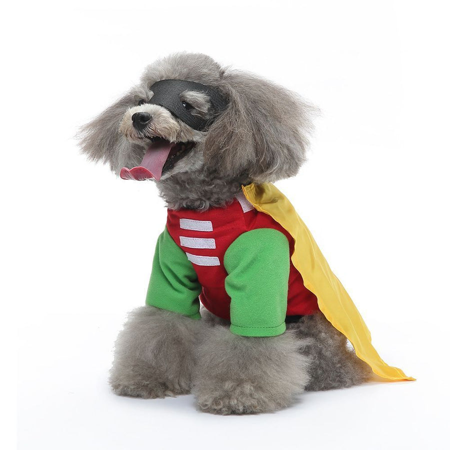M Size Oxblood Berry Pet Costume, Fancy Dress for Halloween & Christmas, Lightweight for 3.5-4.5 kg Dogs and Cats
