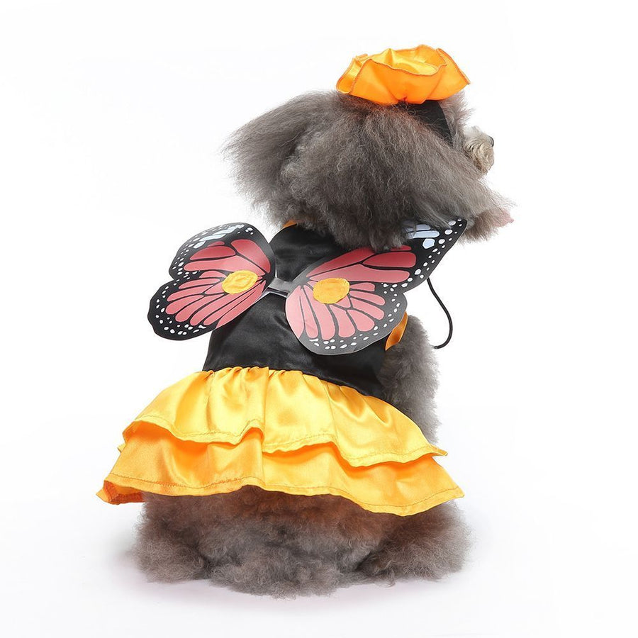 XL Size Smoky Quartz Pet Costume, Fancy Dress for Halloween & Christmas, Lightweight for 7-10 kg Dogs and Cats