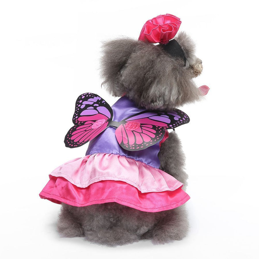 S Size Thistle Down Pet Costume, Fancy Dress for Halloween & Christmas, Lightweight for 2-3 kg Dogs and Cats