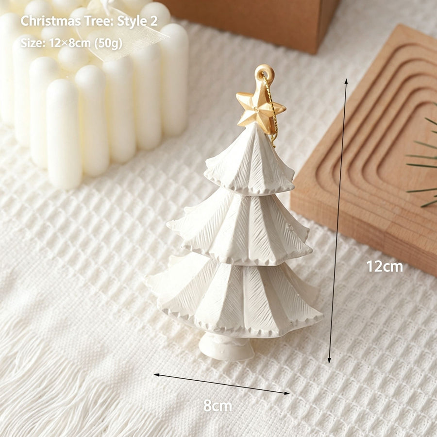 Christmas & Halloween Decorative Hanging Pendant, Creative Festive Scene Ornament, Christmas Tree Shaped Hanging Ornament