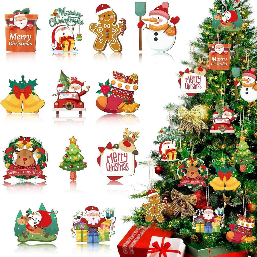 36Pcs Christmas Tree Ornaments Set