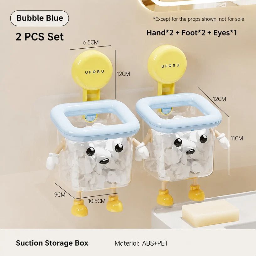 2pcs Small Size Bubble Blue - Fun Series