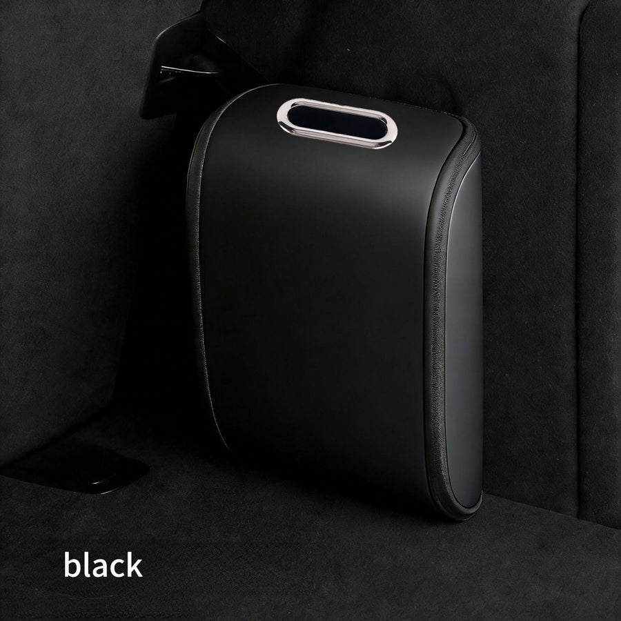 Car Trunk Shoe Box Organizer: Waterproof and Durable PVC Leather, Easy Installation with Velcro, Large Capacity for a Tidy Trunk, Say Goodbye to Mess and Travel in Style!/black