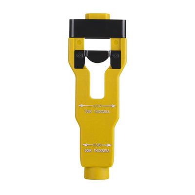 Door Latch Chisel Positioning Tool: Precise Positioning Without Measurement, Easy Installation With Less Effort/YELLOW