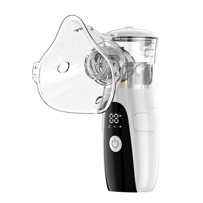 Handheld Mesh Nebulizer, Three Modes Suitable for the Whole Family, 5-Micron Fine Mist Reaches the Respiratory Tract, Type-C Charging, Portable and Quiet – A Great Helper for Home Care./white
