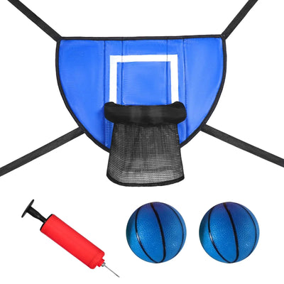 Waterproof Trampoline Basketball Hoop, Lightweight Outdoor Training Backboard Accessory for All Ages
