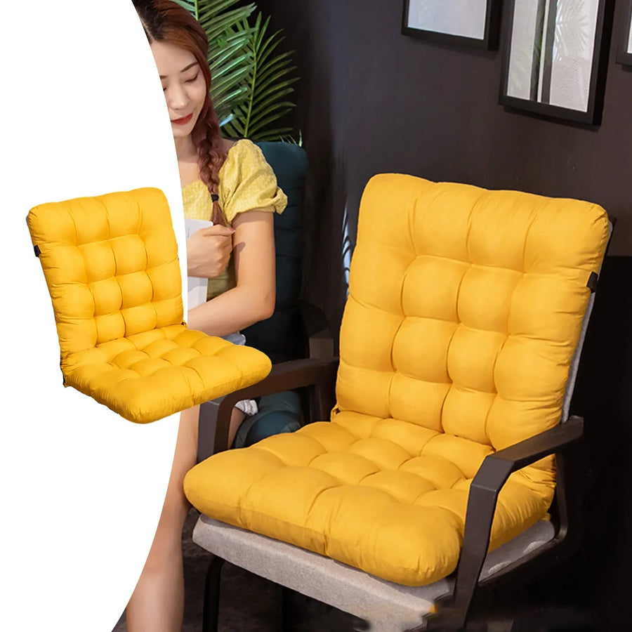 Soft Rocking Chair Cushion, Thick Indoor Outdoor Rattan Chair Seat Pad