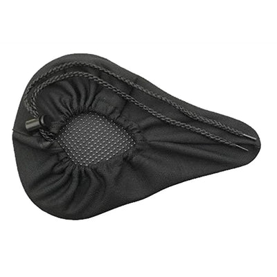 Gel Bike Seat Cover, Soft Wider Silicone Bicycle Saddle Cushion Pad for Long Distance Riding