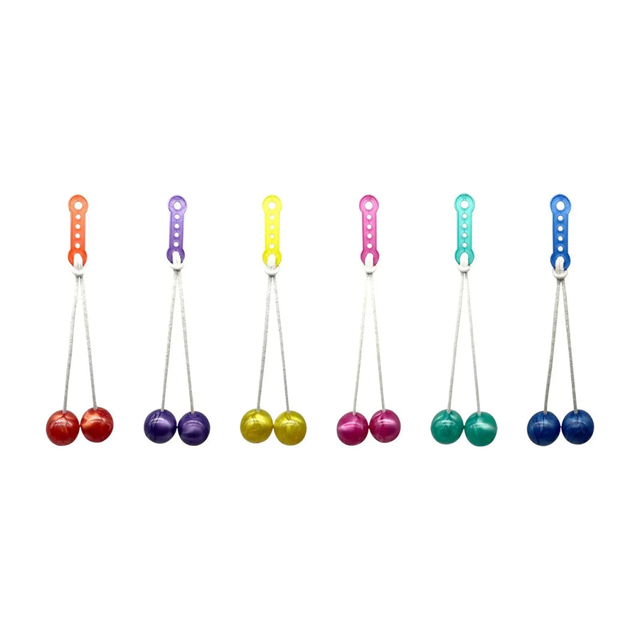 Clackers Balls Toy, Swinging Kinetic Stress Relief Party Favor for Fine Motor Skill Practice